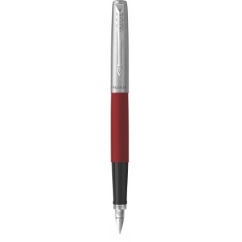 Перьевая ручка Parker Jotter, цвет ORIGINALS RED CT, цвет чернил синий/черный, толщина линии M, В БЛИСТЕРЕ