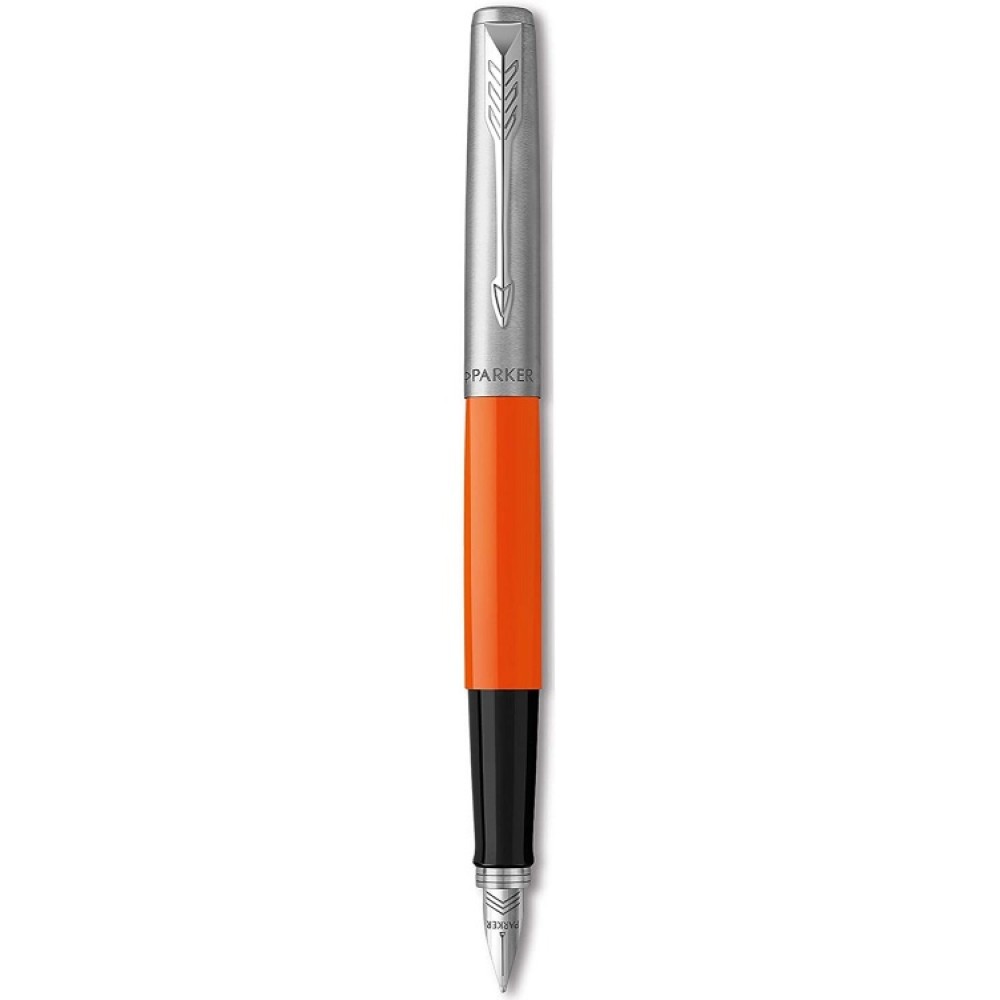 Перьевая ручка Parker Jotter, цвет ORIGINALS ORANGE CT, цвет чернил синий/черный, толщина линии M, В БЛИСТЕРЕ