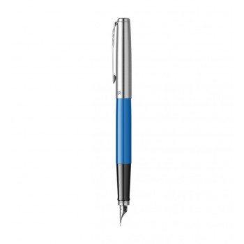 Перьевая ручка Parker Jotter Originals Blue Chrom CT , перо: F, цвет чернил: blue, в подарочной упаковке.