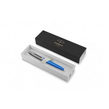 Шариковая ручка Parker Jotter Originals Blue Chrom CT, стержень: Mblue в подарочной упаковке