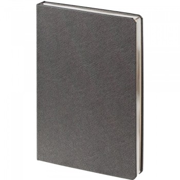 Подарочный набор: Шариковая ручка Parker Jotter Russia Steel GT и Ежедневник недатированный серый