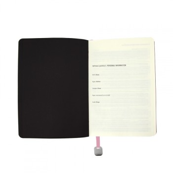 Подарочный набор: Шариковая ручка Jotter XL SE20 Monochrome в подарочной упаковке Pink Gold и Ежедневник недатированный  светло-розовый