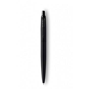 Подарочный набор: Шариковая ручка Parker  Jotter XL SE20 Monochrome в подарочной упаковке, цвет: Black, стержень: Mblue и Ежедневник черный недатирова