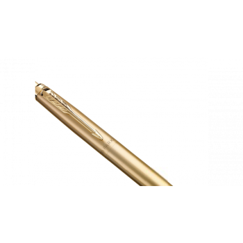 Подарочный набор: Шариковая ручка Jotter XL SE20 Monochrome в подарочной упаковке, цвет: Gold, стержень Mblue и Ежедневник коричневый недатированный