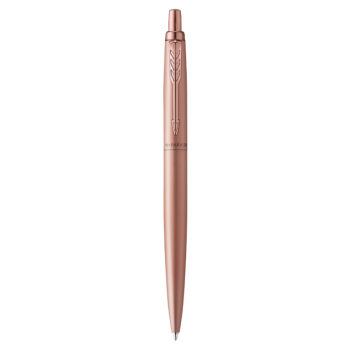 Подарочный набор: Шариковая ручка Parker Jotter XL SE20 Monochrome Pink Gold и Ежедневник недатир. Golden mirror