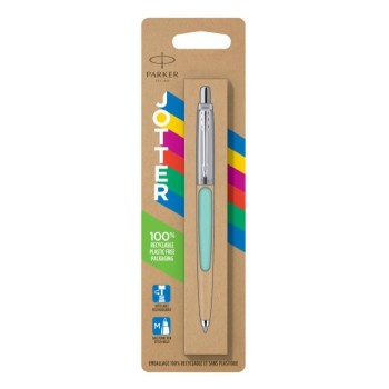 Шариковая ручка Parker Jotter Originals Mint,стержень: M, цвет чернил: blue в блистере