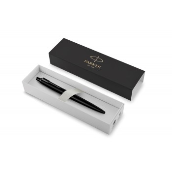 Подарочный набор: Шариковая ручка Parker  Jotter XL SE20 Monochrome в подарочной упаковке, цвет: Black, стержень: Mblue и Ежедневник золотистый недати