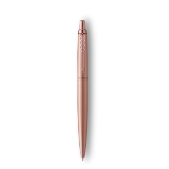 Подарочный набор: Jotter XL SE20 Monochrome в подарочной упаковке, цвет: Pink Gold, стержень Mblue и Ежедневник золотистый недатированный