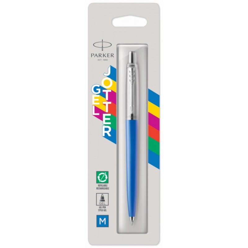 Ручка гелевая Parker Jotter Originals Blue CT, цвет чернил Mblue