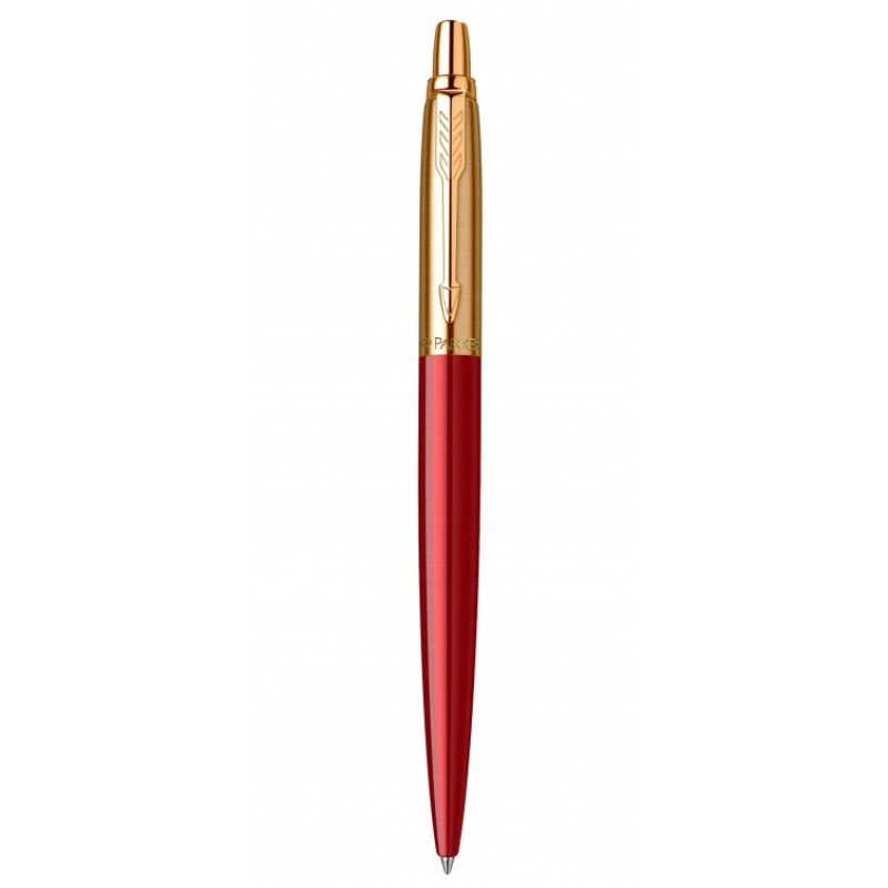Шариковая ручка Parker Jotter 70th Anniversaryn Red GT, стержень: M, цвет чернил : blue, в подарочной упаковке