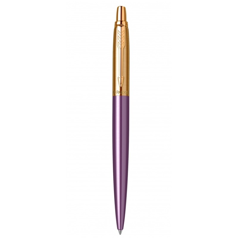 Шариковая ручка Parker Jotter 70th Anniversary Violet GT, стержень: M, цвет чернил: blue, в подарочной упаковке