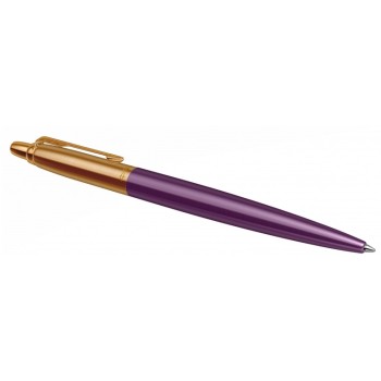 Шариковая ручка Parker Jotter 70th Anniversary Violet GT, стержень: M, цвет чернил: blue, в подарочной упаковке