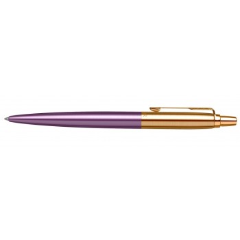 Шариковая ручка Parker Jotter 70th Anniversary Violet GT, стержень: M, цвет чернил: blue, в подарочной упаковке