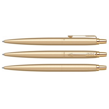 Подарочный набор: Jotter XL SE20 Monochrome в подарочной упаковке, цвет: Gold, стержень Mblue и Ежедневник недатированный, черный.