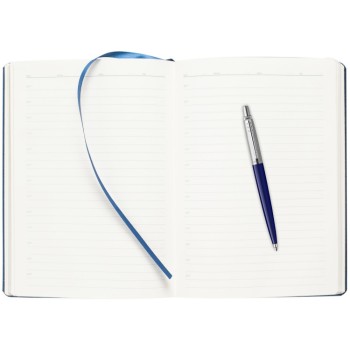 Подарочный набор: Шариковая ручка Parker Jotter K60 и Ежедневник недатированный, синий