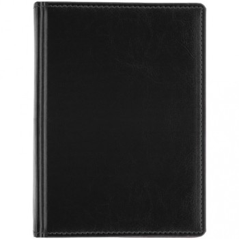 Подарочный набор: Шариковая ручка Parker Jotter Essential, Satin Black CT, стержень: Mblue, в подарочной упаковке и черный недатированный ежедневник