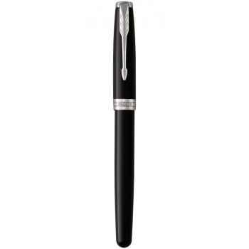 Перьевая ручка Parker Sonnet F539, цвет: LaqBlack СT, перо: F, цвет чернил: black, в подарочной упаковке