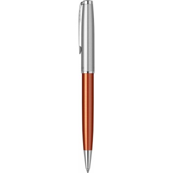 Шариковая ручка Parker Sonnet Essentials Orange SB Steel CT, цвет чернил black, стержень: M, в подарочной упаковке.