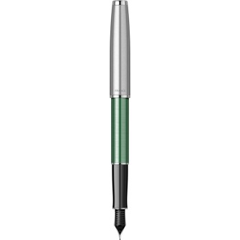Перьевая ручка Parker Sonnet Essentials Green SB Steel CT, перо: F, цвет чернил black, в подарочной упаковке.
