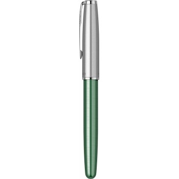 Перьевая ручка Parker Sonnet Essentials Green SB Steel CT, перо: F, цвет чернил black, в подарочной упаковке.
