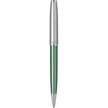 Шариковая ручка Parker Sonnet Essentials Green SB Steel CT, цвет чернил black, стержень: M, в подарочной упаковке.