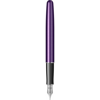 Перьевая ручка Parker Sonnet Essentials Violet SB Steel CT, перо: F, цвет чернил black, в подарочной упаковке.