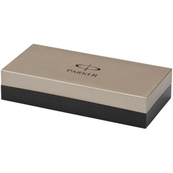 Перьевая ручка и чехол из кожи Parker Sonnet F531 PREMIUM Masculine, цвет: Brown PGT, перо: F,золото 18К
