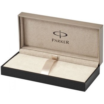 Перьевая ручка и чехол из кожи Parker Sonnet F531 PREMIUM Masculine, цвет: Brown PGT, перо: F,золото 18К