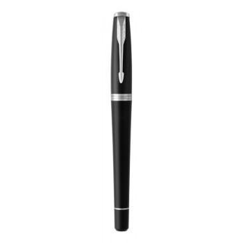 Перьевая ручка Parker Urban Core, (матовый черный лак) Muted Black CT, F309, перо: F, цвет чернил: blue, в подарочной упаковке.