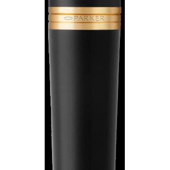 Перьевая ручка Parker Urban Core, (матовый черный лак) Muted Black GT, F309, перо: F, цвет чернил: blue, в подарочной упаковке.