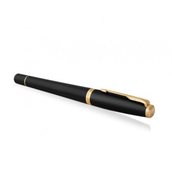 Перьевая ручка Parker Urban Core, (матовый черный лак) Muted Black GT, F309, перо: F, цвет чернил: blue, в подарочной упаковке.
