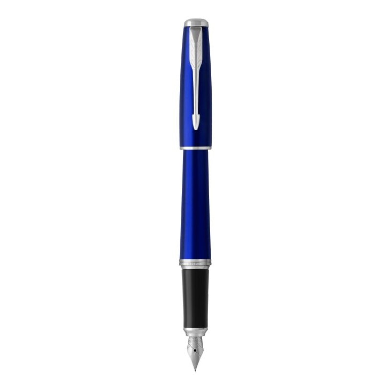 Перьевая ручка Parker Urban, Nightsky Blue CT, перо: F, цвет чернил: blue, в подарочной упаковке.