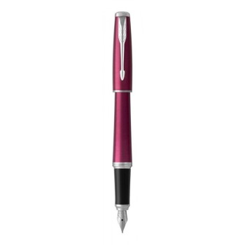 Перьевая ручка Parker Urban Core, Vibrant Magenta CT, F309, перо: F, цвет чернил: blue, в подарочной упаковке