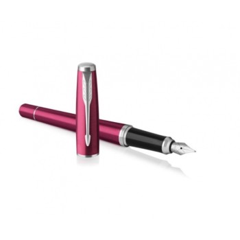 Перьевая ручка Parker Urban Core, Vibrant Magenta CT, F309, перо: F, цвет чернил: blue, в подарочной упаковке