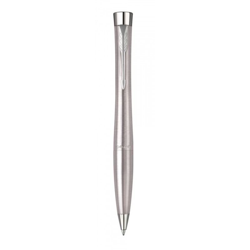 Шариковая ручка Parker Urban Core K314 Metro Metallic CT, стержень: M, цвет чернил: black, в подарочной упаковке.