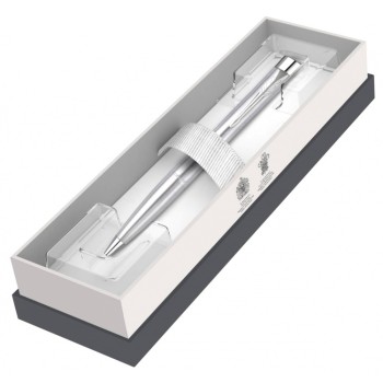 Шариковая ручка Parker Urban Core K314 Metro Metallic CT, стержень: M, цвет чернил: black, в подарочной упаковке.
