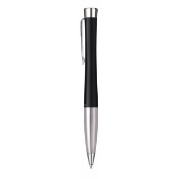Шариковая ручка Parker Urban (матовый черный лак) Muted Black Chrome Trim, стержень: M, цвет чернил: blue/black, в подарочной упаковке.