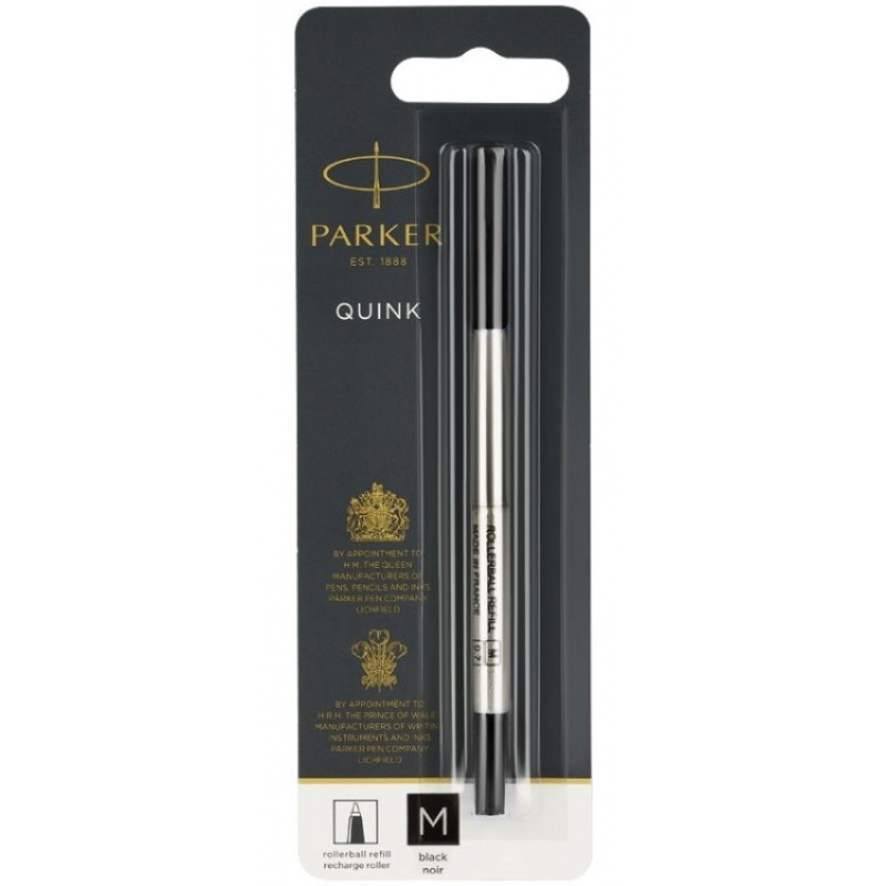 Стержень для ручки-роллера Parker Refill Roller Ball в блистере, размер: M , цвет: Black